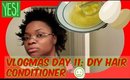 Vlogmas Day 11: DIY Hair Conditioner and Hair Talk