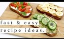 3 Easy & Fast Breakfast or Lunch Recipe Ideas | Mid Year Motivation