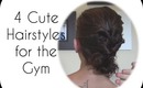 4 cute hairstyles for the gym