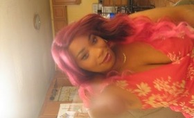 My New    Christmas  Haul    Wig (Love) Mac Night moth Lipstick Heroine, and  Brown script