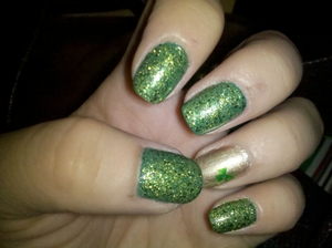 St. Patty's Day nails