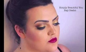 Glamorous Pin Up ft Mac Kryolan Tv Paint Stick || Raji Osahn