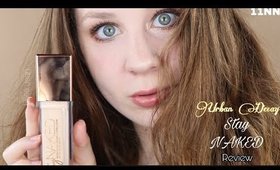 NEW Urban Decay Stay Naked Liquid Foundation Review 11NN | Lillee Jean