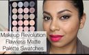 Makeup Revolution Flawless Matte Palette Review + Swatches | YazMakeUpArtist