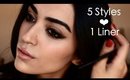 5 Different Ways to Wear Eyeliner ❤