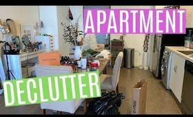 Apartment Declutter With Me + TIPS