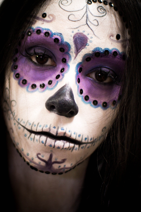 Day of the Dead/ Halloween Sugar Skull | Zenaida Z.'s Photo | Beautylish