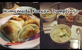 How to make Korean Dumplings 만두 만드는법