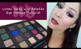 Urban Decay Vice Palette Eye Makeup Tutorial