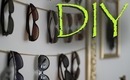 DIY Sunglass Showcase & Accessory Hanger / Practical Artwork Display