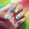 My monsters Inc Nails 