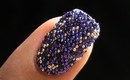 Caviar Nails DIY- how to do Caviar nail art at home with 3d cavair beads - easy nail polish designs