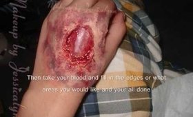 Sfx How i did my bone exposed wound