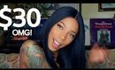 bobbi boss $30 navy blue lace front wig review | ebonyline.com