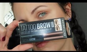 MAYBELLINE Tattoo Brow Tint - Review/ Demo | Danielle Scott