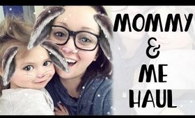 Mommy & Me Haul Featuring Violet [Toddler Girl Clothing Haul]