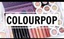 HUGE COLOURPOP HAUL WINTER 2016! | NEW Eyeshadow Palette, Mystery Bag, and more