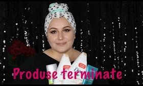 Empties / Produse terminate / Ce produse am terminat in ultimul timp