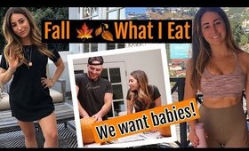 WHAT I EAT IN A DAY (cheat day) TIPSY PUMPKIN CARVING