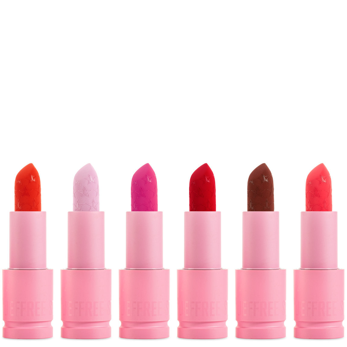 Jeffree Star Cosmetics Velvet Trap Lipstick Reds & Pinks Bundle alternative view 1 - product swatch.