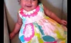 Baby Aly laughing on Easter -3