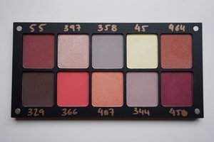 I recently made my own venus palette with Inglot shades and made my own super beautiful and pigmented venus palette.