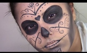 Halloween Tutorial: Sugar Skull