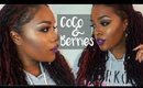 CoCo&Berries | Chocolate Smokey Eyes with a Pop of Color!|