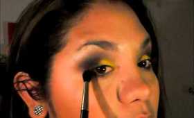 Makeup Tutorials: Yellow, Purple, and Navy Blue