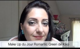 Make Up du Jour Romantic Green Kiko/Nathalie-BeautyOver40