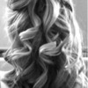 Curled Hair & Bow 