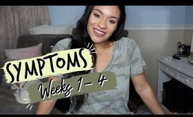 HOW I KNEW I WAS PREGNANT!!! - EARLY PREGNANCY SYMPTOMS 0-4 WEEKS!