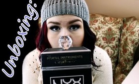 NYX Parallel Worlds Makeup Collection Unboxing Inspired By Mortal Instruments City Of Bones