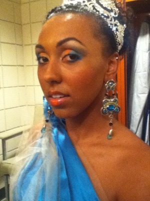 Miss Blk Indiana 2011- Makeup by Auj