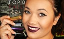 Top 10 Fall Lipstick w/ ShadesofKassie!