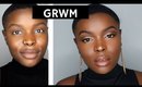 GRWM Full Face Makeup Tutorial for Dark Skin