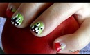 An Apple a Day, Keeps the Zombies Away Nail Art