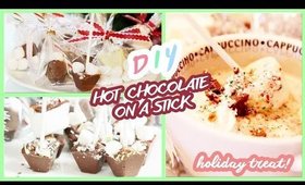 VLOGMAS #13 ❆ DIY HOLIDAY TREAT (Hot Chocolate On A Stick) | Bethni