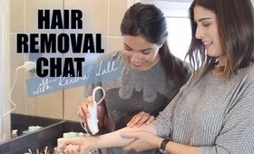 Hair Removal Chat with Keisha Lall | Lily Pebbles