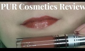 Pur Cosmetics | Chrome Glaze High Shine Lipgloss in Squad | Review