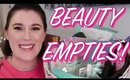 3 MONTHS OF EMPTIES!!! Winter 2018 ~ Products I've Used Up #53