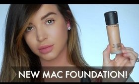 M.A.C NEW NEXT TO NOTHING FOUNDATION | review demo