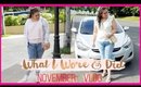 What I Wore & Did in November // Monthly Vlog | fashionxfairytale