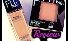 NEW Fit Me Maybeline Formula (REVIEW /Demo)