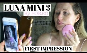 FOREO LUNA MINI 3 REVIEW, FIRST IMPRESSION AND DEMO