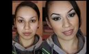 Teal Eye makeup & Full Face Tutorial