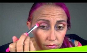 Romantic Spring Time look! Using Urban Decay VIC 3 Palette