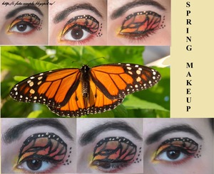 More pics on my blog http://o-fata-simpla.blogspot.ro/2013/03/makeup-series-spring-trends-inspiration.html