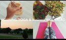 Morning Yoga & Brown Rice Salad | Day 12 #JessicaVlogsAugust