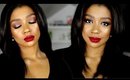 COLOURED RAINE CHERRY BLOSSOM | Red Lipstick Makeup Tutorial